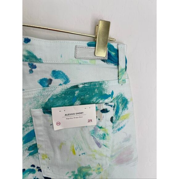 AG ADRIANO GOLDSSCMIED The Alexxis Shorts Size 29 NEW - Picture 5 of 9
